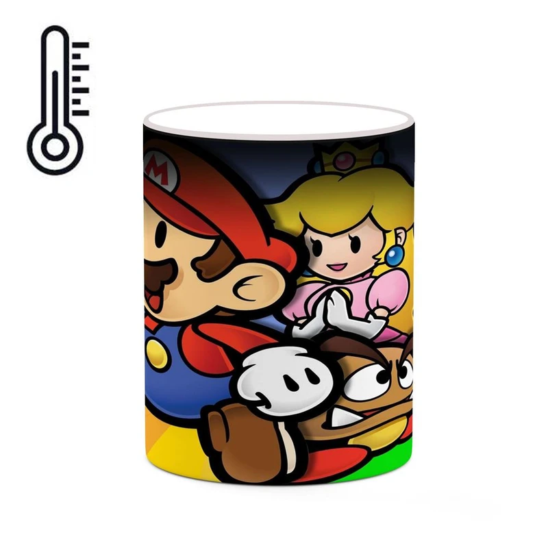 ماگ حرارتی کاکتی مدل بازی سوپر ماریو Super Mario کد mgh30568
