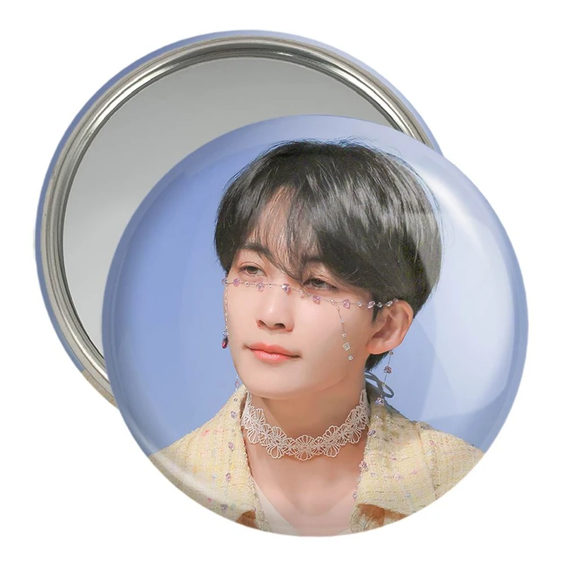 آینه جیبی خندالو مدل جونگهان گروه سونتین Seventeen  کد 21587