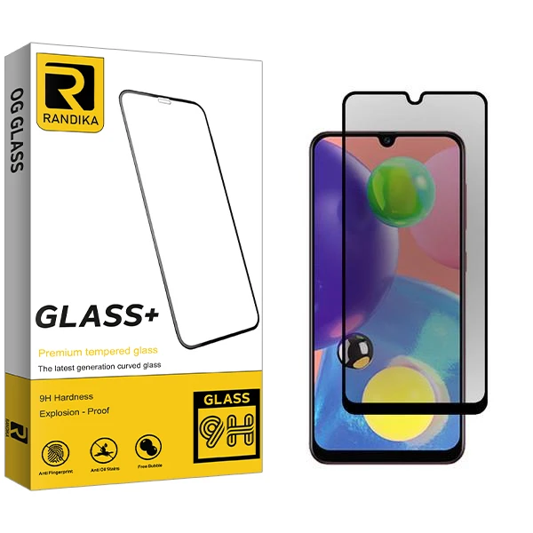 محافظ صفحه نمایش حریم شخصی راندیکا مدل RK مناسب برای گوشی موبایل سامسونگ Galaxy A70s