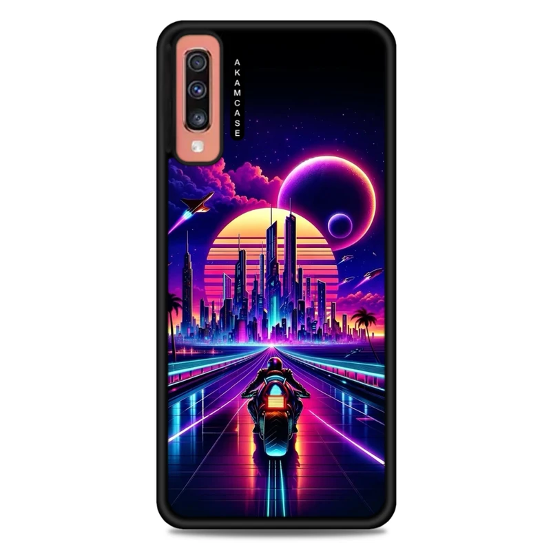 کاور آکام مدل AMC-WSGA70-NEON-19 مناسب برای گوشی موبایل سامسونگ Galaxy A70