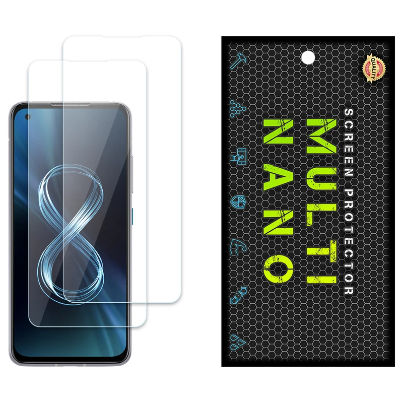 محافظ صفحه نمایش مولتی نانو مدل X-S2N مناسب برای گوشی موبایل ایسوس Zenfone 8 / ZS590KS بسته دو عددی