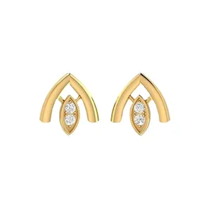 گوشواره طلا 18 عیار زنانه قیراط کد GH148