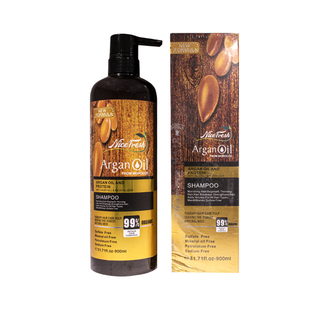 Ø´Ø§ÙÙ¾Ù ÙÙ ÙØ§ÛØ³ ÙØ±Ø´ ÙØ¯Ù argan oil Ø­Ø¬Ù 900 ÙÛÙÛ ÙÛØªØ±