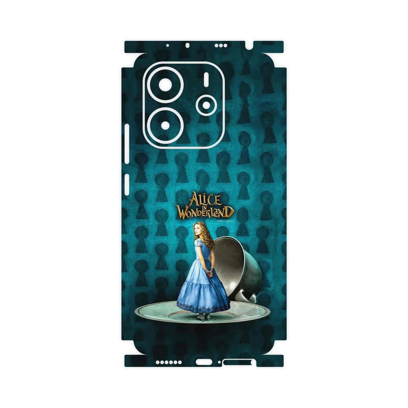 برچسب پوششی ماهوت مدل Alice in Wonderland-FullSkin مناسب برای گوشی موبایل شیائومی Redmi Note 14 4G