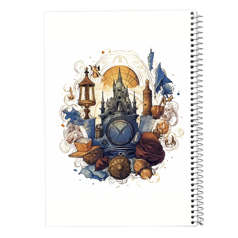 دفتر مشق 50 برگ مدوپد مدل ارباب حلقه ها The Lord of the Rings کد DF2979