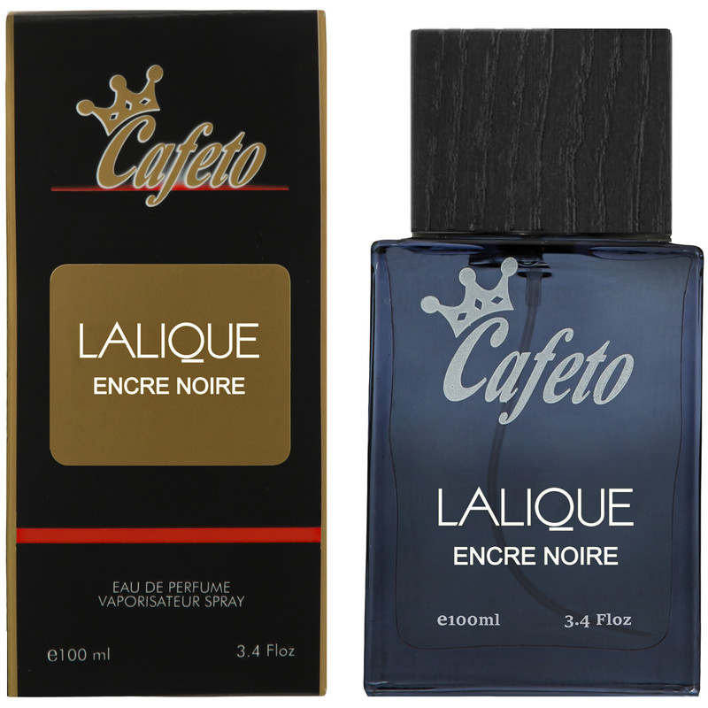 ادو پرفیوم مردانه کافه تو مدل LALIQUE ENCRE NOIRE حجم 100 میلی لیتر