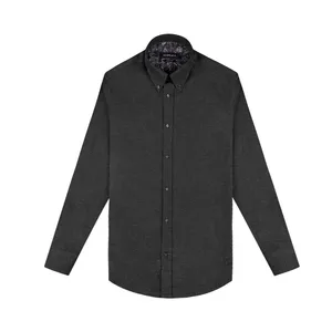 پیراهن آستین بلند مردانه کروم مدل پشمی 2220102