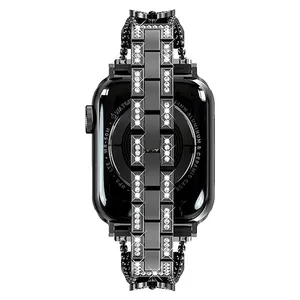 Masir Luxury Glitter Swan Strap suitable for Apple Watch Series 1/2/3/4/5/6/7/8/9/SE/ULTRA/ULTRA 2 42/44/45/49mm