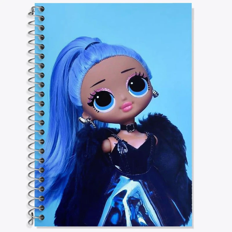 دفتر لغت 50 برگ خندالو مدل عروسک LOL کد 30621