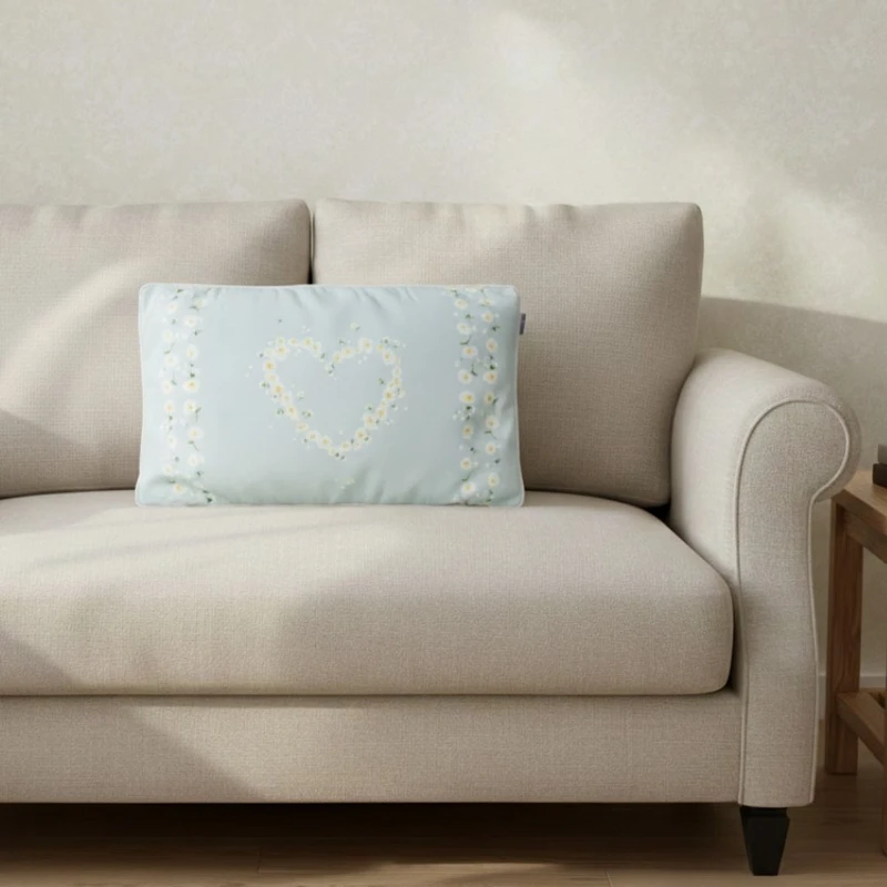 کاور کوسن انگلیش هوم مدل Lovely Rose سایز 50x30 سانتی متر