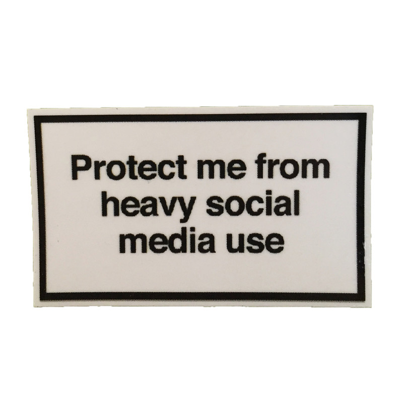 استیکر تزئینی موبایل و تبلت مدل Protect Me کد 014