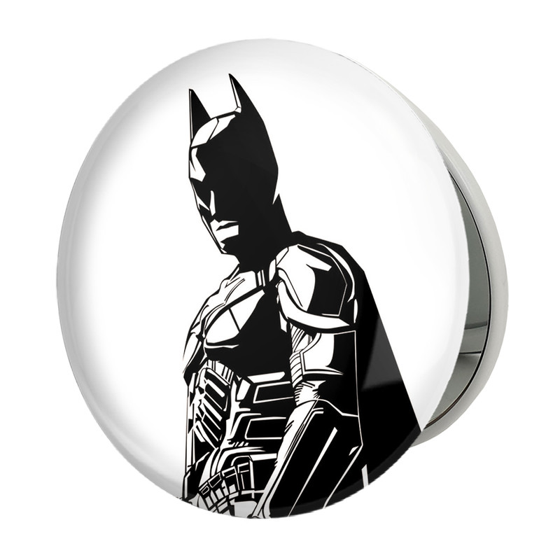 آینه جیبی خندالو طرح بتمن Batman مدل تاشو کد 25824 