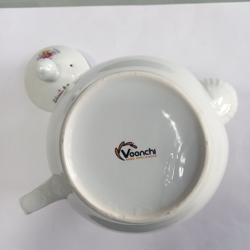 قوری وونچی مدل گلدار 11 کوپ