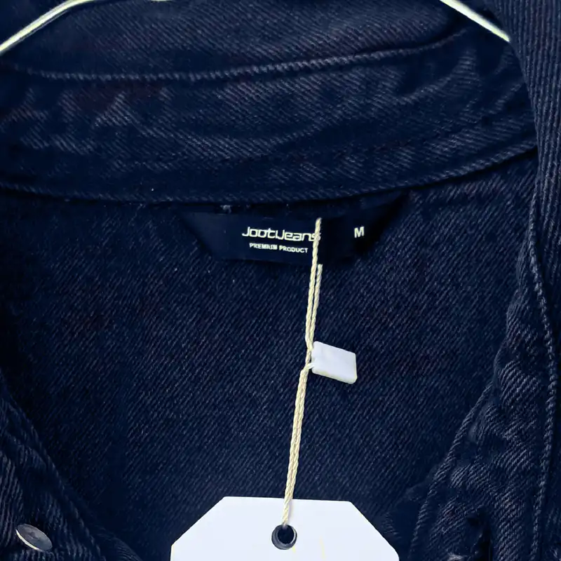 پیراهن آستین بلند مردانه جوتی جینز مدل جین کد 3030127 رنگ سرمه‌ای