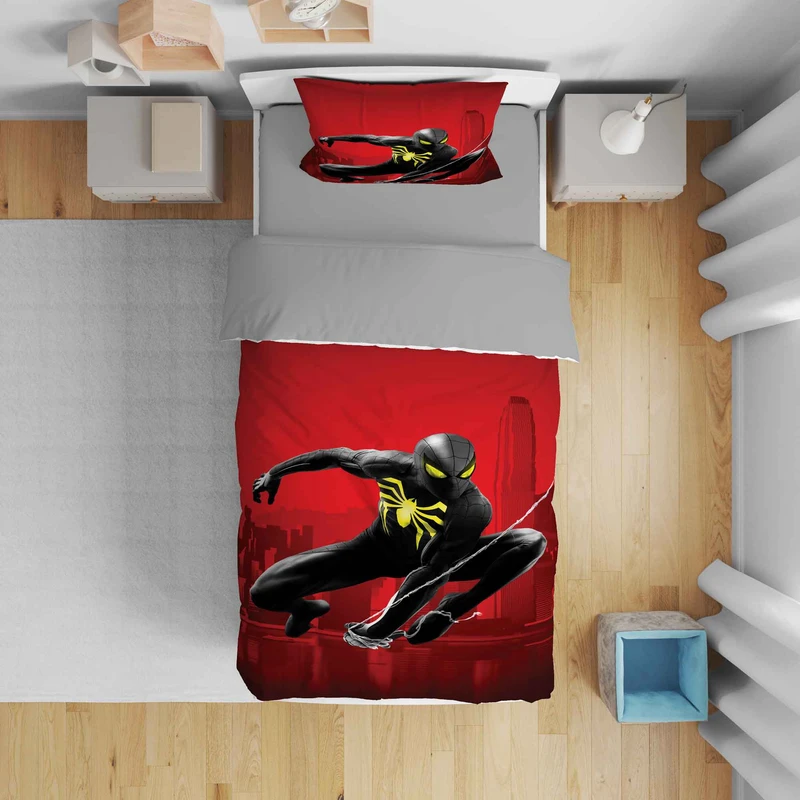 سرویس روتختی مدل اسپایدرمن 5520 تک نفره 5 تکه