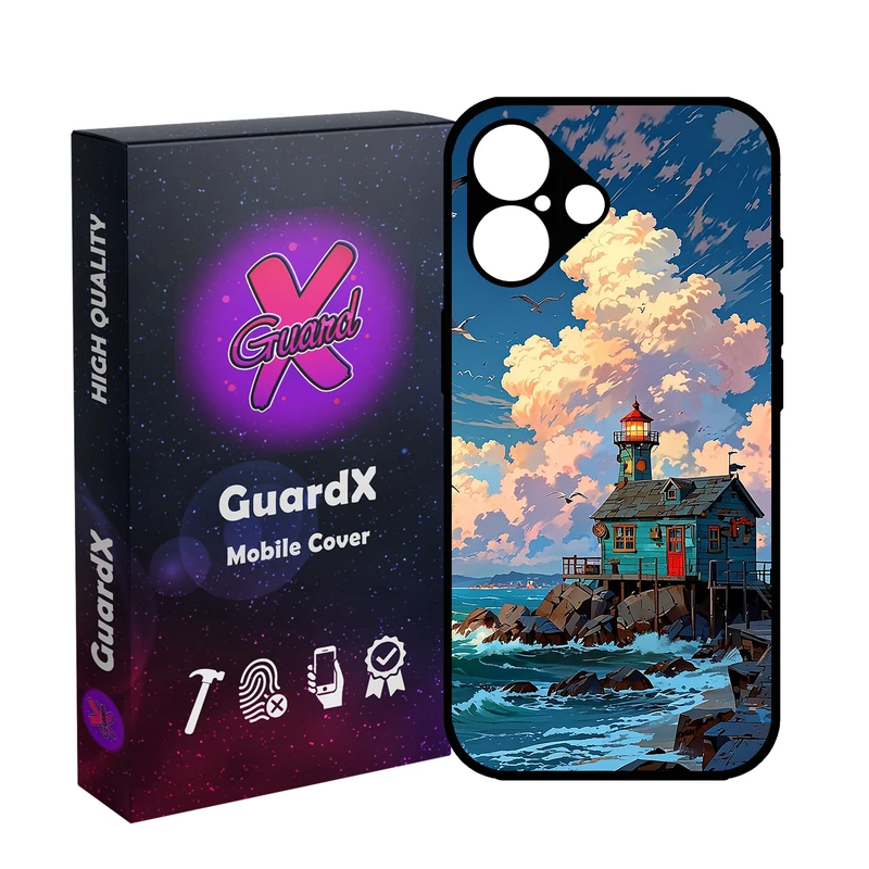 کاور گارد ایکس طرح خانه دریا مدل 10772 مناسب برای گوشی موبایل اپل iPhone 16