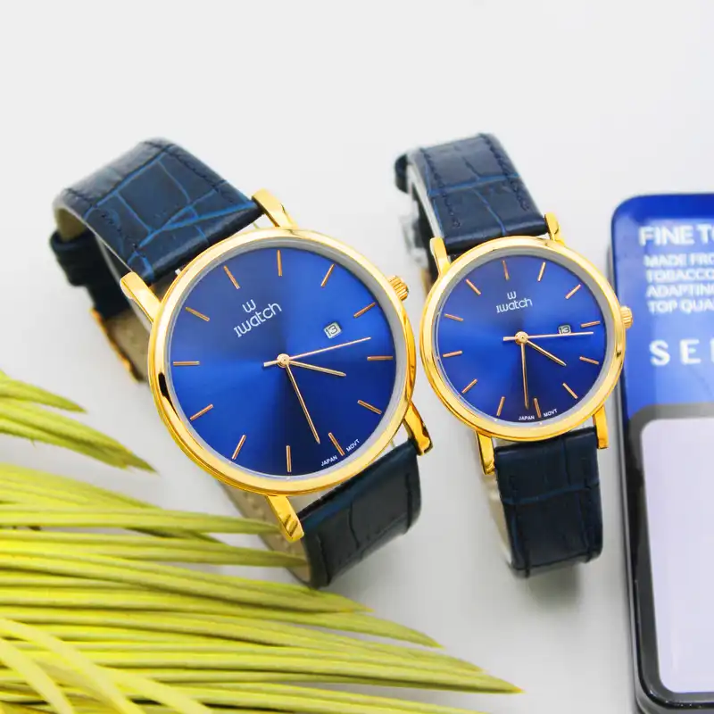 ست ساعت مچی عقربه ای  زنانه و مردانه مدل 190002j