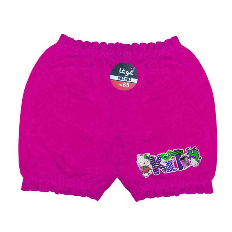 شورت دخترانه غوغا مدل پادار کد OOid-0255SO