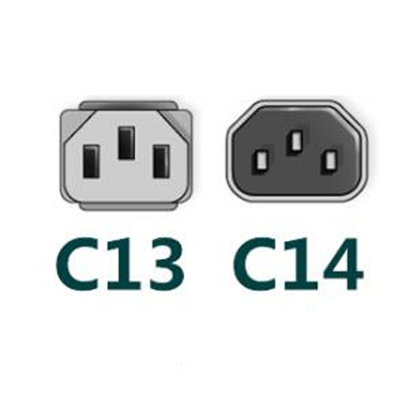کابل برق بک تو بک تی سی تراست مدل TC-MPCB18 C13-C14 طول 1.8 متر