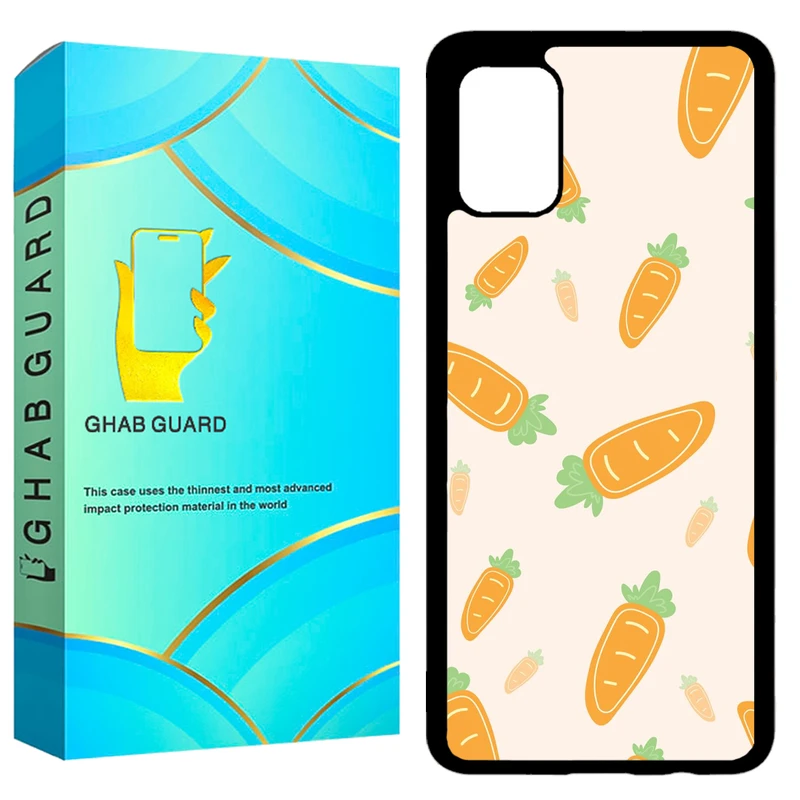 کاور قاب گارد طرح هویج مدل GCHPA51 مناسب برای گوشی موبایل سامسونگ Galaxy A51 4G / 5G