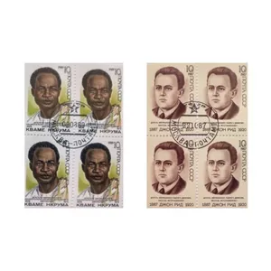تمبر یادگاری مدل شخصیت ها مجموعه 8 عددی