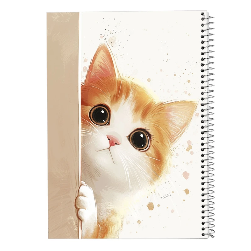 دفتر مشق 100 برگ مدوپد مدل گربه کد DF14721