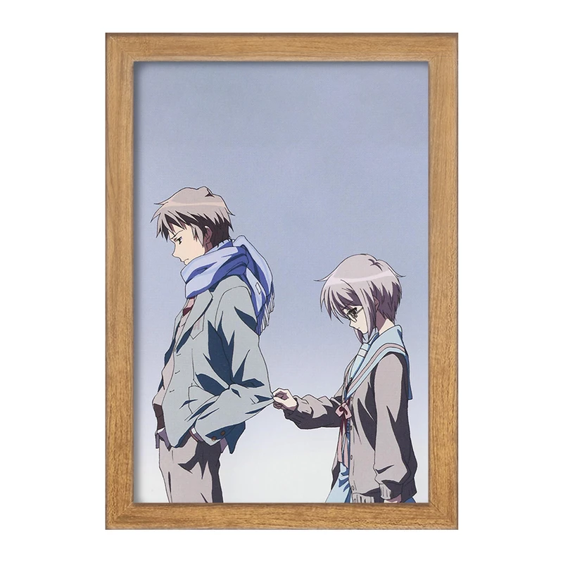 تابلو خندالو مدل کیون و یوکی انیمه ناپدید شدن هارومی سوزومیا The Disappearance of Haruhi Suzumiya  کد 23136