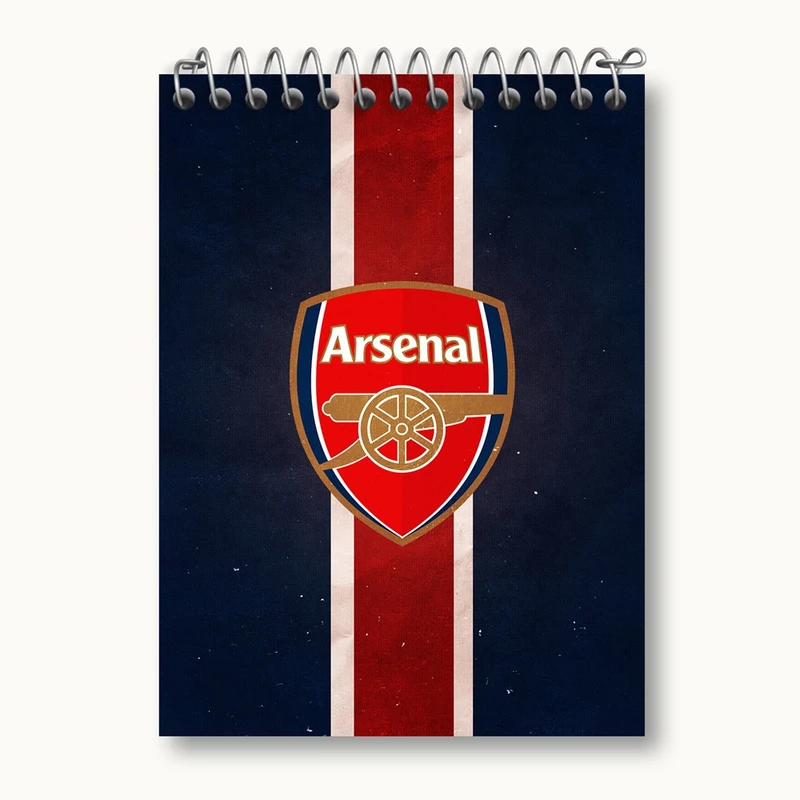 دفتر یادداشت 50 برگ خندالو مدل باشگاه آرسنال کد 27178