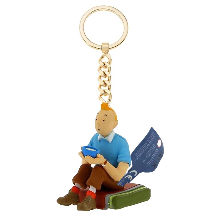 جاکلیدی مردانه مدل Tintin In Tibat کد ۱