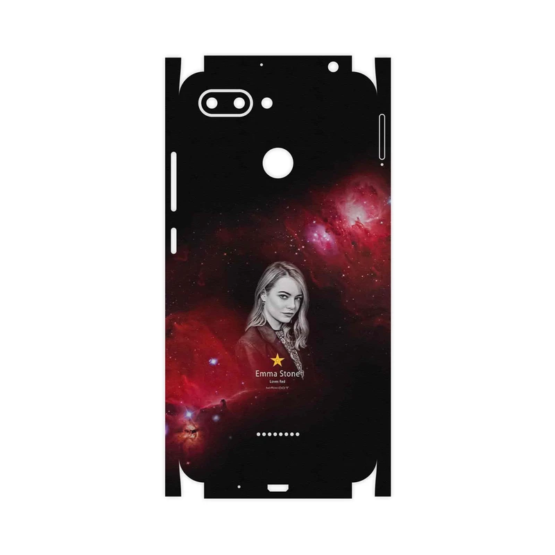 برچسب پوششی ماهوت مدل Emma Stone-FullSkin مناسب برای گوشی موبایل شیائومی Redmi 6