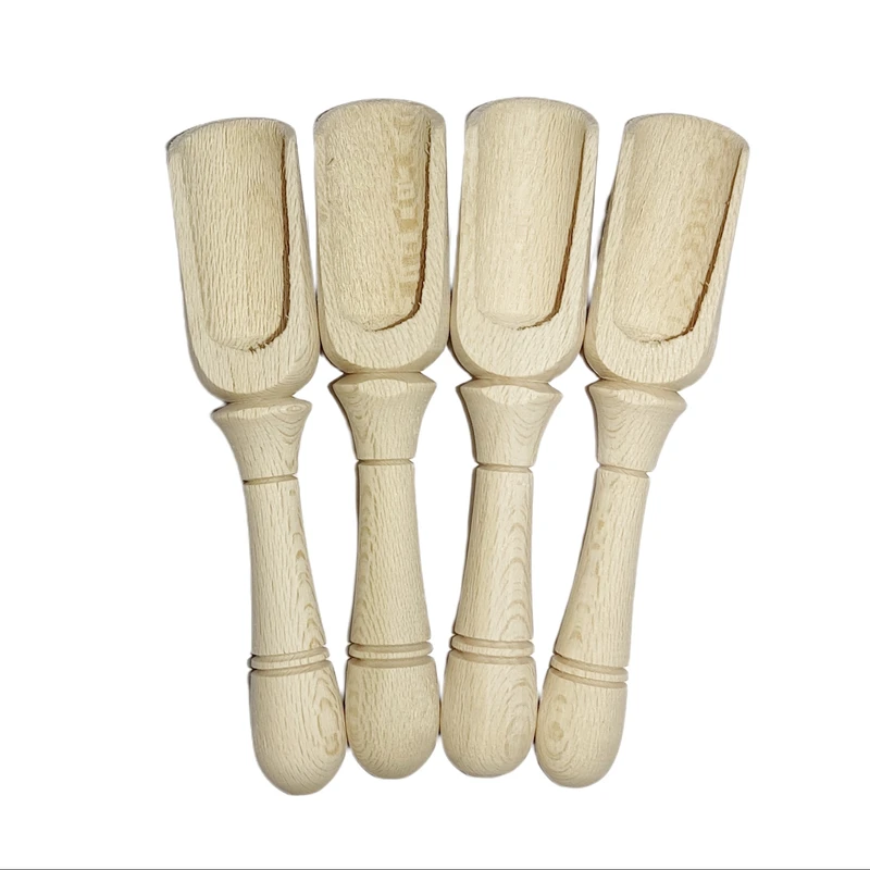 قاشق ادویه مدل چوبی کد s 99 مجموعه 4 عددی