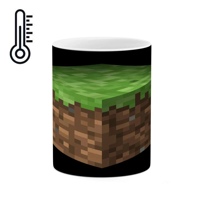 ماگ حرارتی کاکتی مدل ماینکرافت کد mgh13042