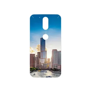 MAHOOT City of Chicago Cover Sticker for Motorola Moto G4