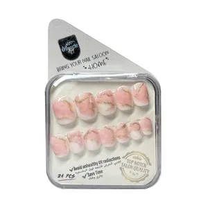 ناخن مصنوعی میراکل آرت کد SH24012 بسته 24 عددی