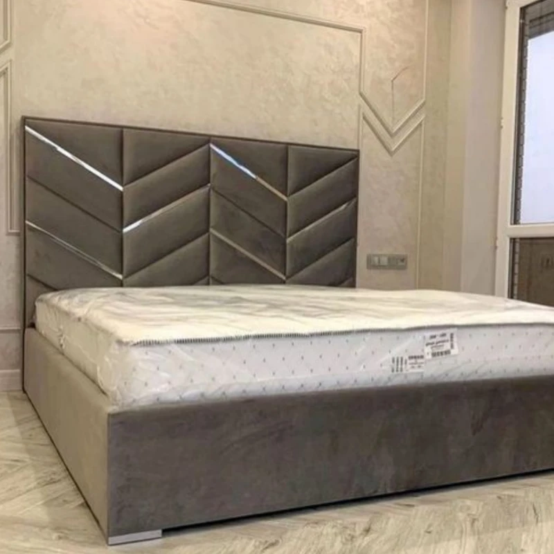 تخت خواب دونفره مدل تندیس سایز 160×200 سانتی متر