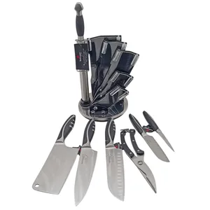 سرویس چاقو آشپزخانه هشت پارچه زولینگن کد 059