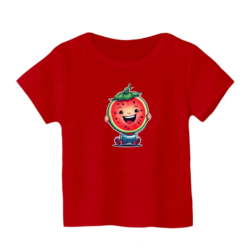 تی شرت آستین کوتاه بچگانه مدل هندوانه یلدایی کد 72