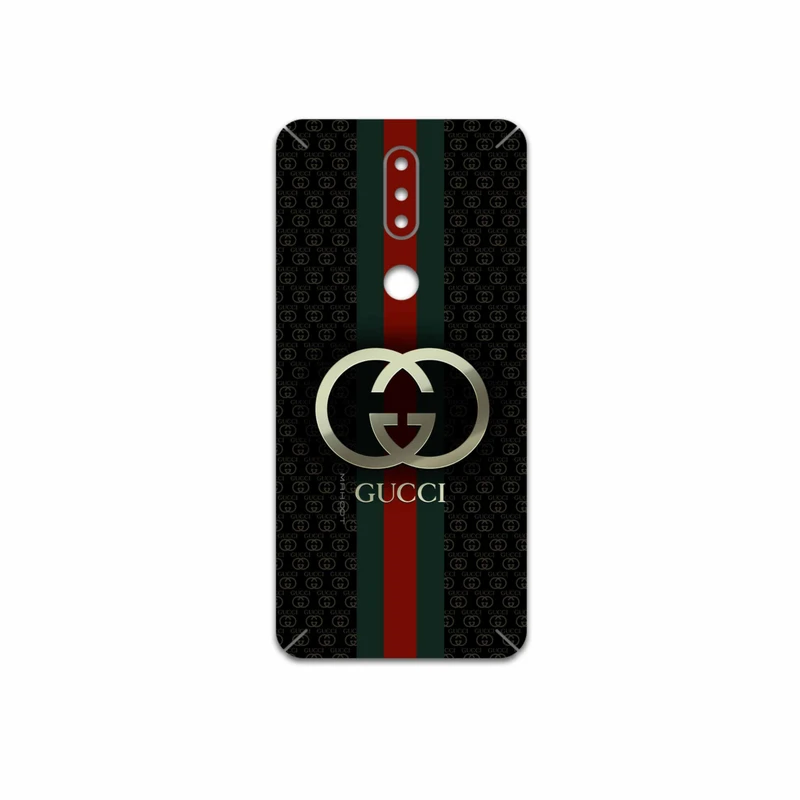 برچسب پوششی ماهوت مدل GUCCI-Logo مناسب برای گوشی موبایل نوکیا 2.4