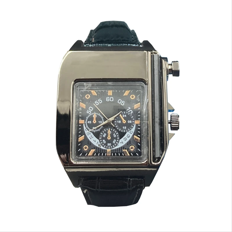 فندک بنزینی واتچ اسکیوسیت مدل ساعت مچی کد DKD-2162