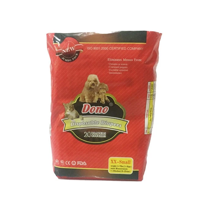 پوشک حیوانات خانگی دونو مدل 01 بسته 20 عددی