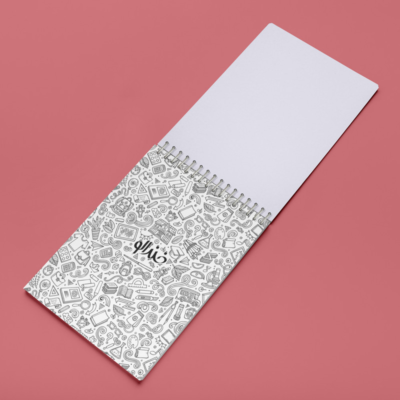 دفتر یادداشت 50 برگ خندالو طرح استیچ (Stitch) کد N2954