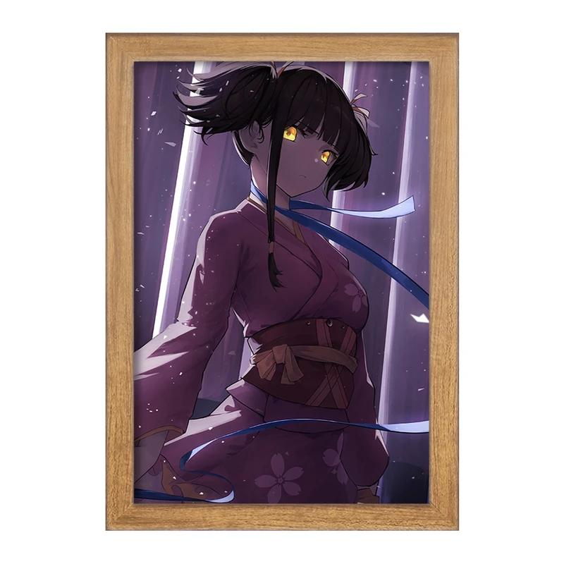 تابلو خندالو مدل مومی انیمه کابانری (Kabaneri) کد 35982