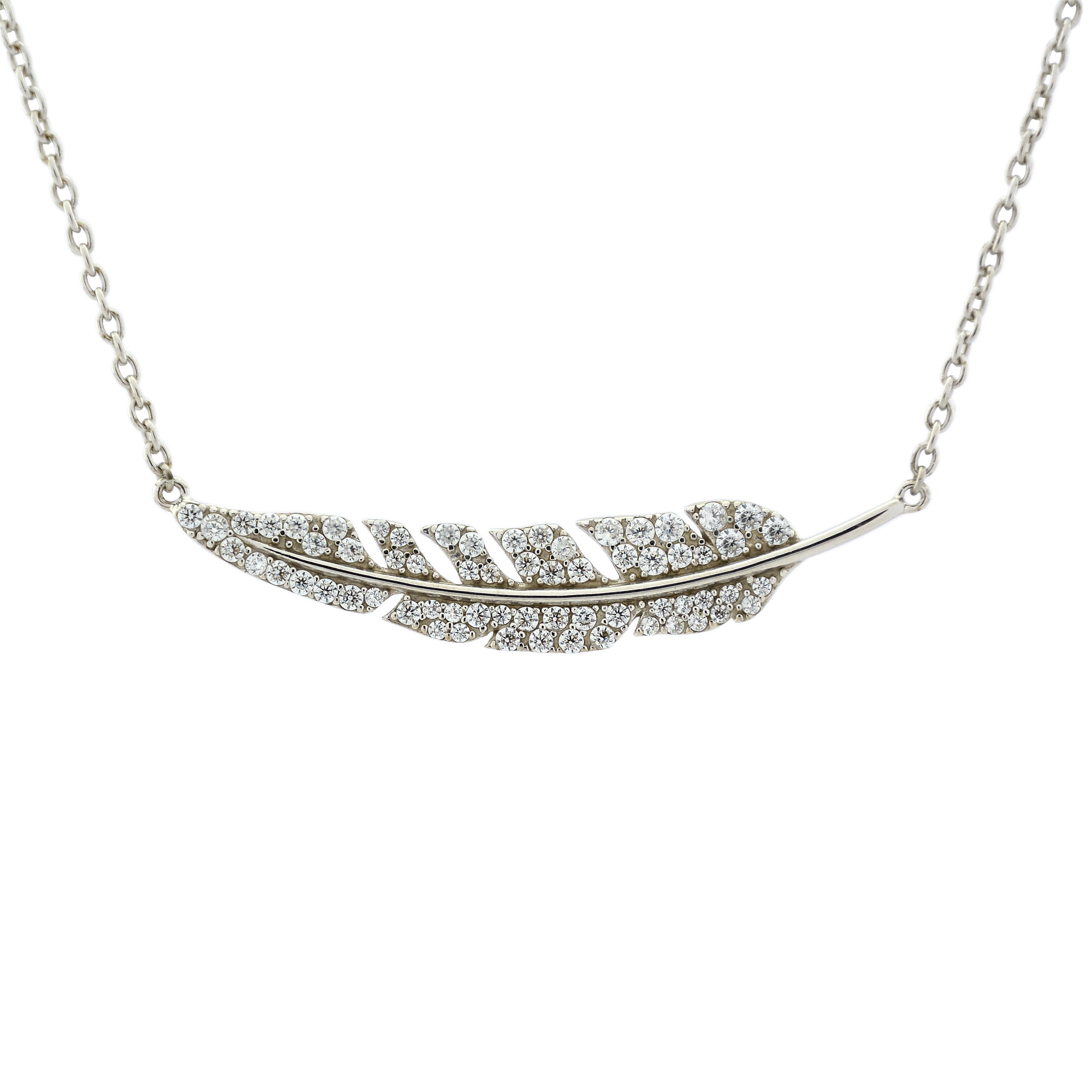 گردنبند نقره زنانه مدل NS-253