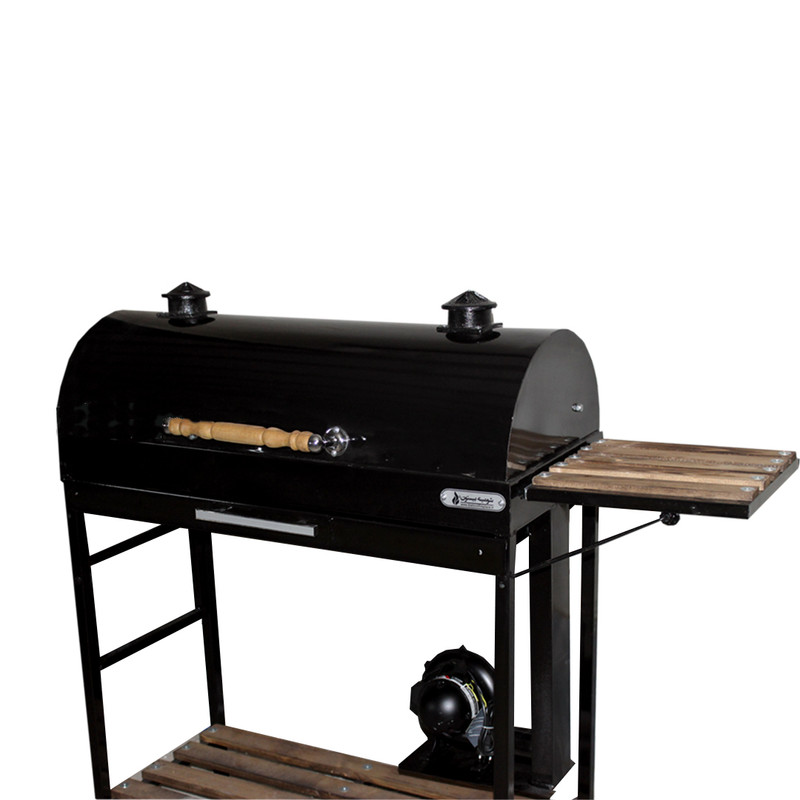 باربیکیو شومینه بیستون مدل  باربیکیو زغالی مدل BBQ.W.90.LO فن دار