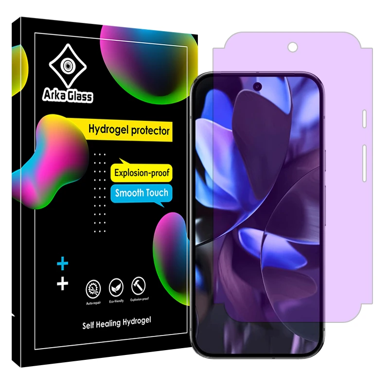 محافظ صفحه نمایش آنتی پرپل آرکا گلس مدل Eye Car مناسب برای گوشی موبایل گوگل Pixel 9