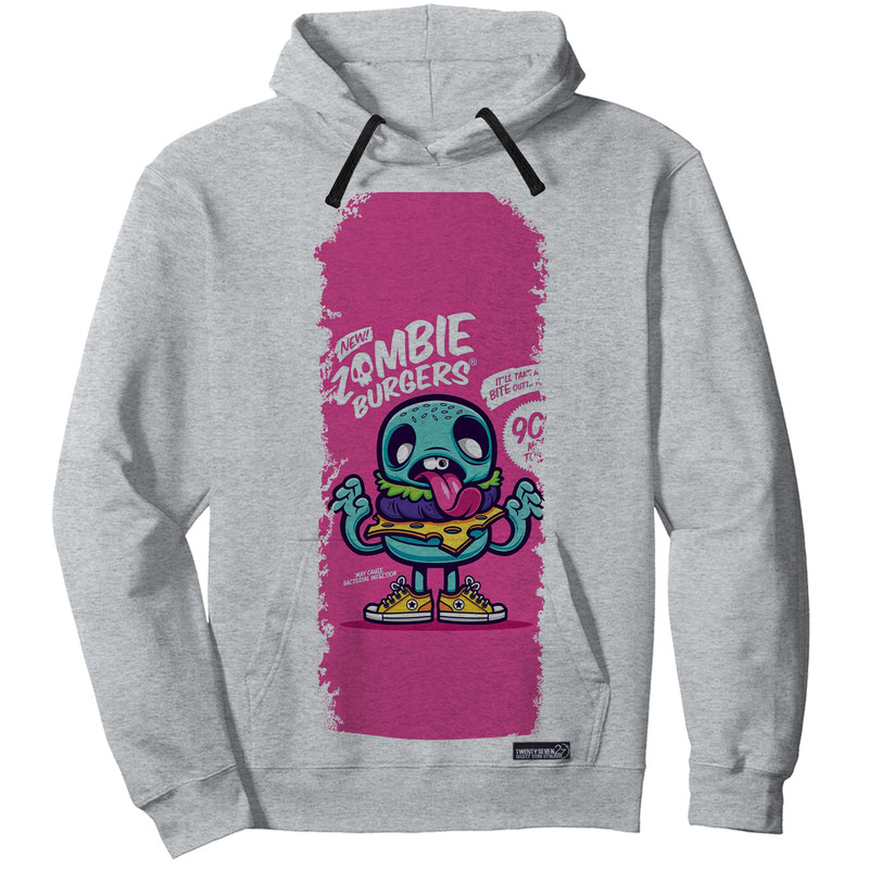 هودی مردانه 27 مدل Zombie Burgers کد MH1137