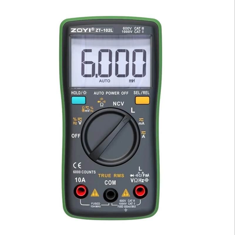 ال سی آر متر و مولتی متر زویی مدل ZT-102L