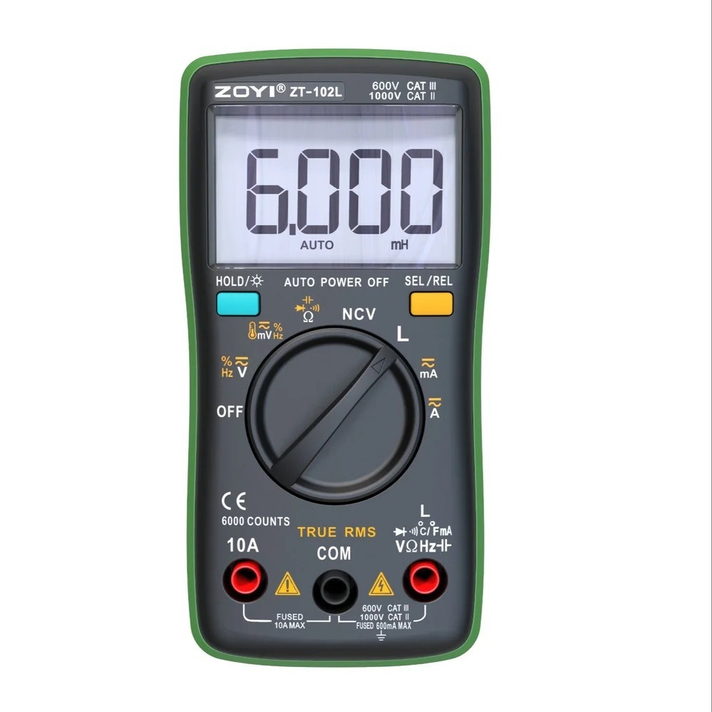 ال سی آر متر و مولتی متر زویی مدل ZT-102L ال سی آر متر و مولتی متر زویی مدل ZT-102L