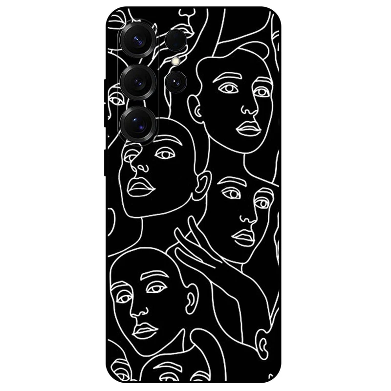 کاور مگافون طرح دخترانه مدل 7762 مناسب برای گوشی موبایل سامسونگ Galaxy S25 Ultra