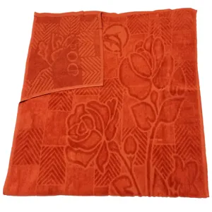 حوله استخر مدل گلدار سایز 77x140 سانتی متر